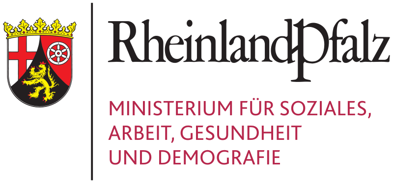 Ministerium für Soziales Arbeit Gesundheit und Demografie Rheinland Pfalz Logo
